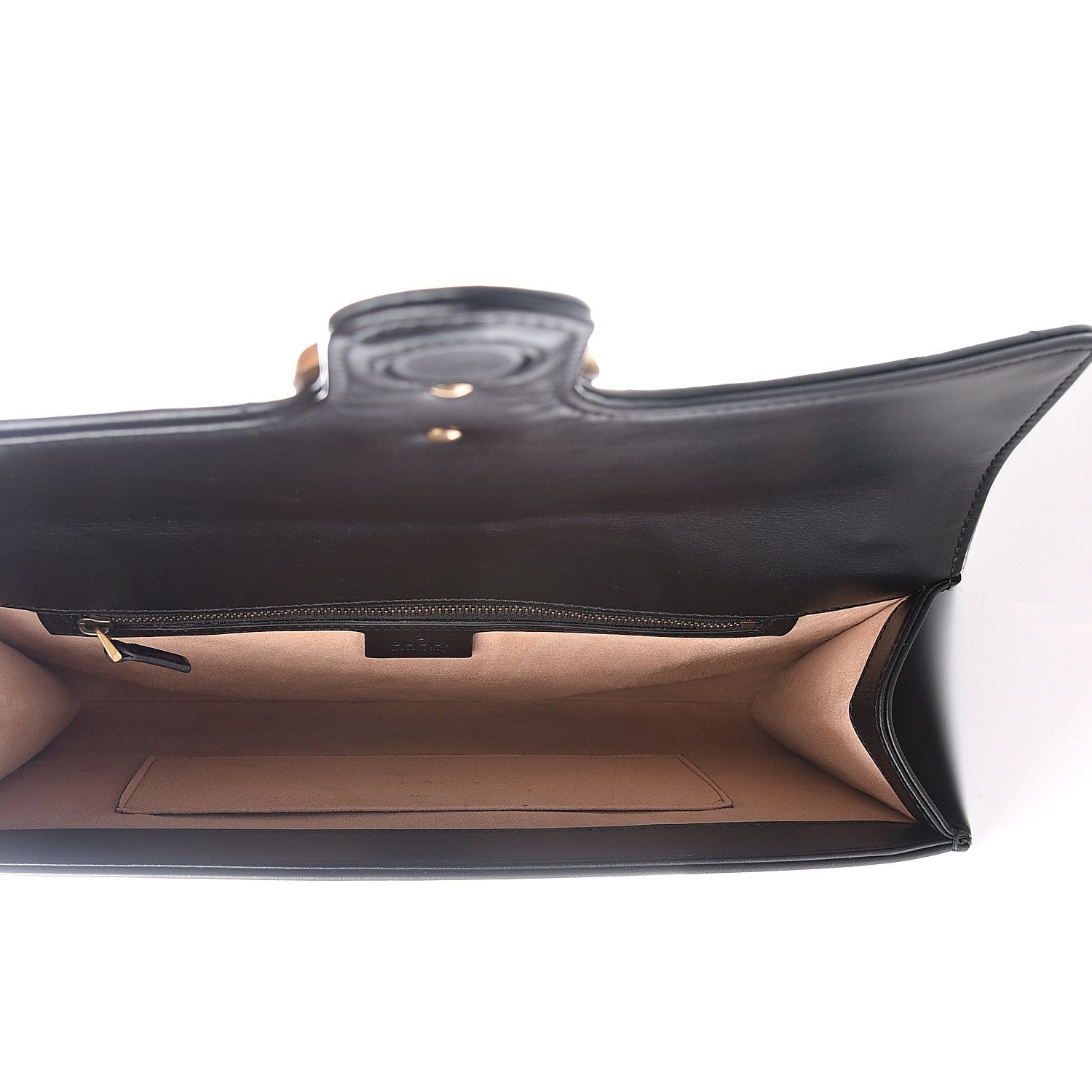 Gucci Calfskin Matelasse GG Marmont Clutch Black 4 of 11