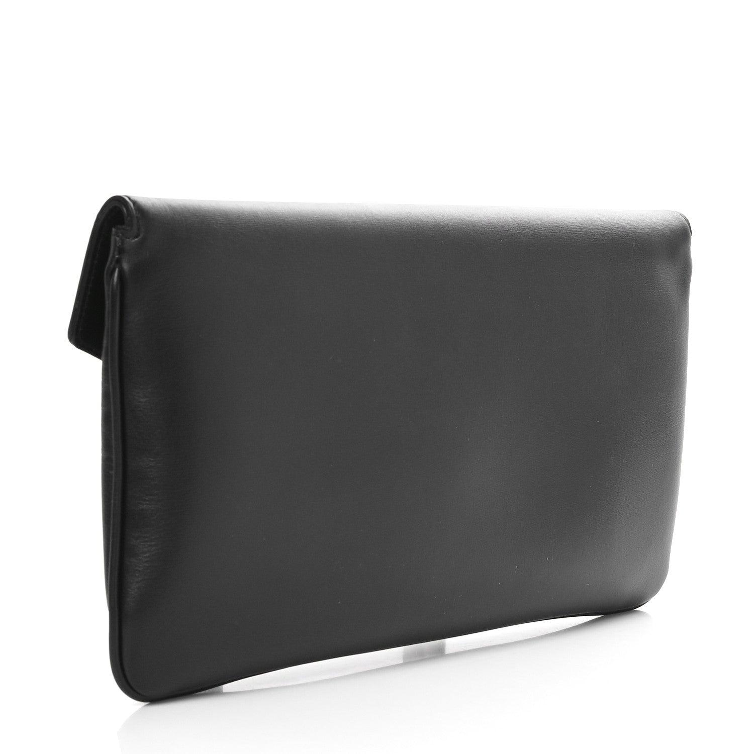 Gucci Calfskin Medium Rajah Broadway Envelope Clutch Black 5 of 10