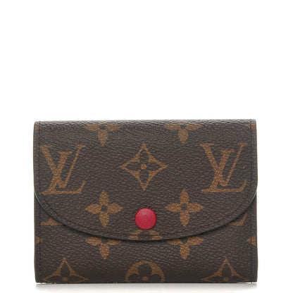Louis Vuitton Monogram Rosalie Coin Purse Fuchsia 1 of 8