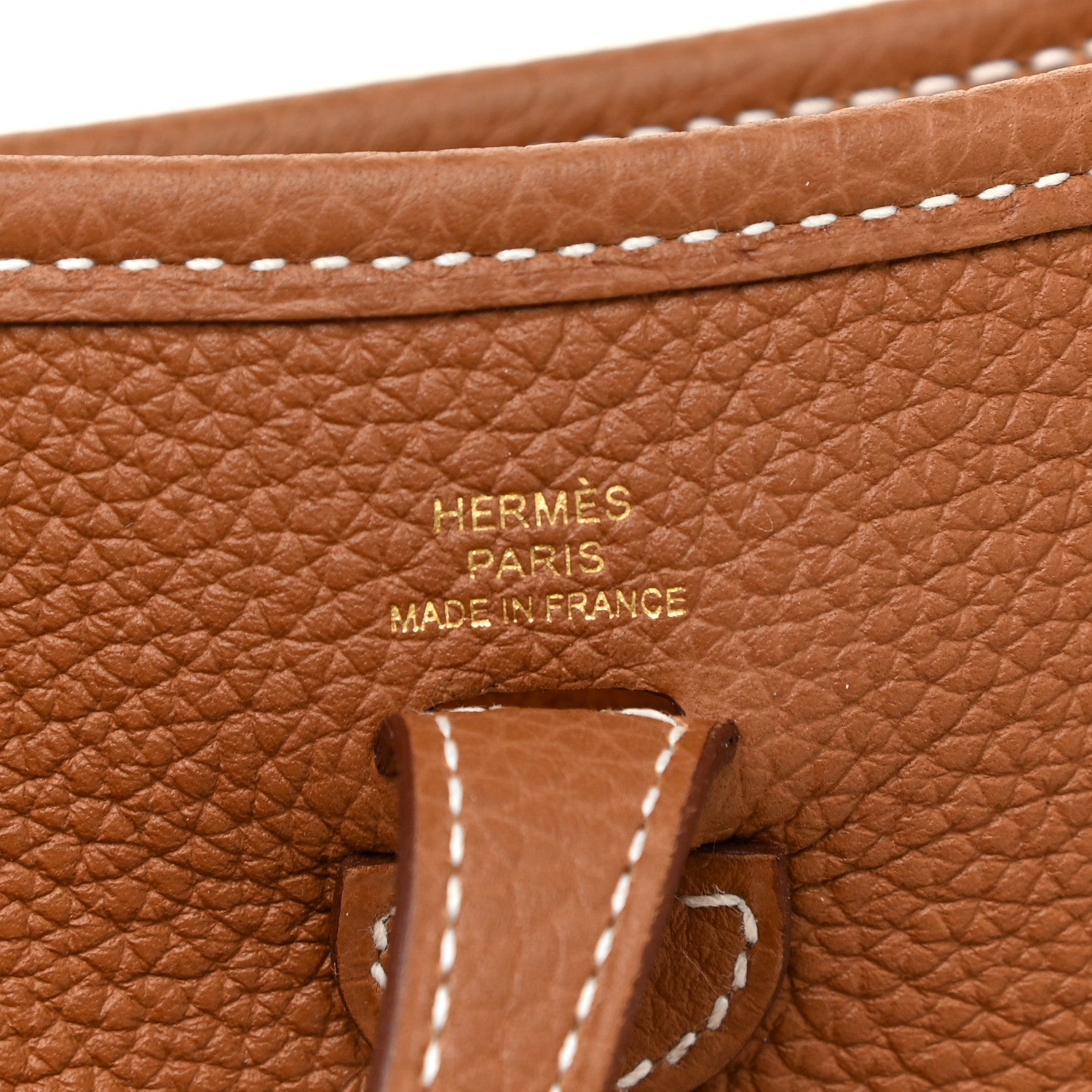 Hermes Taurillon Maurice Evelyne TPM Gold 5 of 10