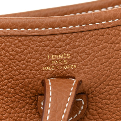 Hermes Taurillon Maurice Evelyne TPM Gold 5 of 10