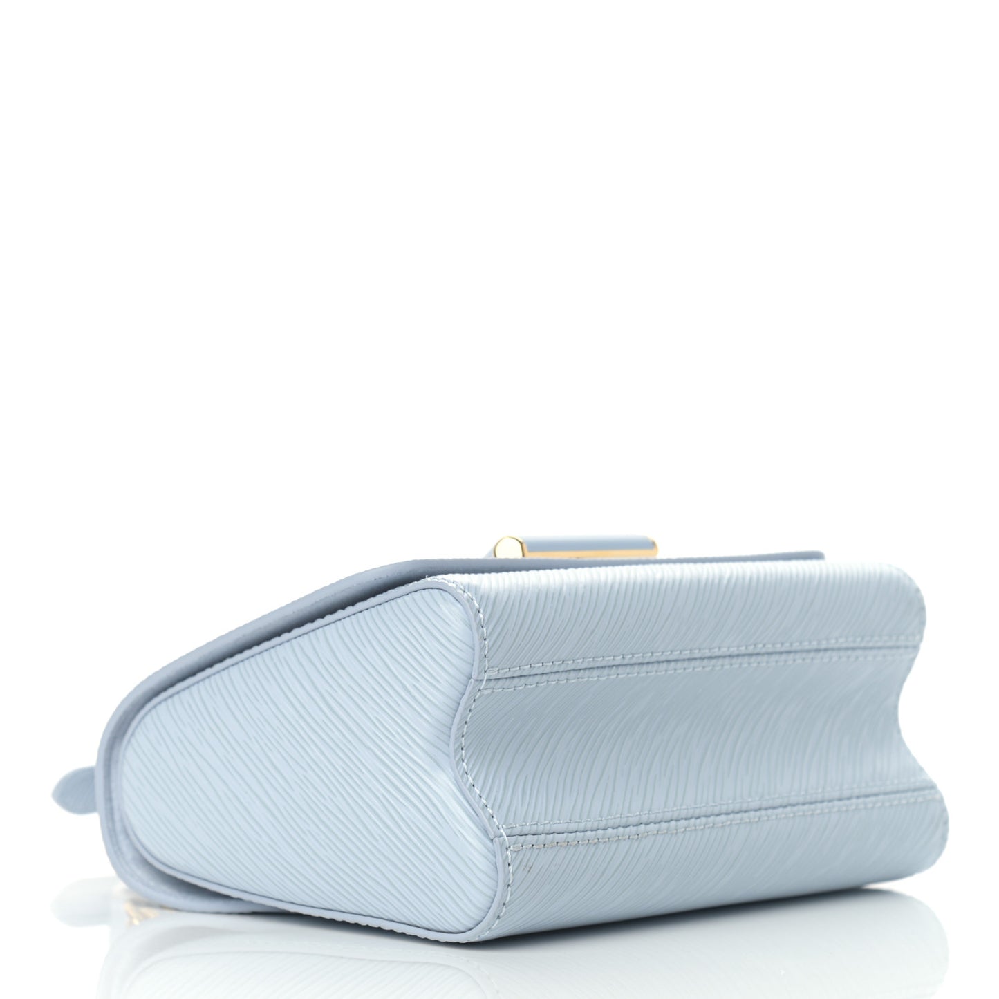 Epi Twist Shoulder Bag PM Bleu Celeste