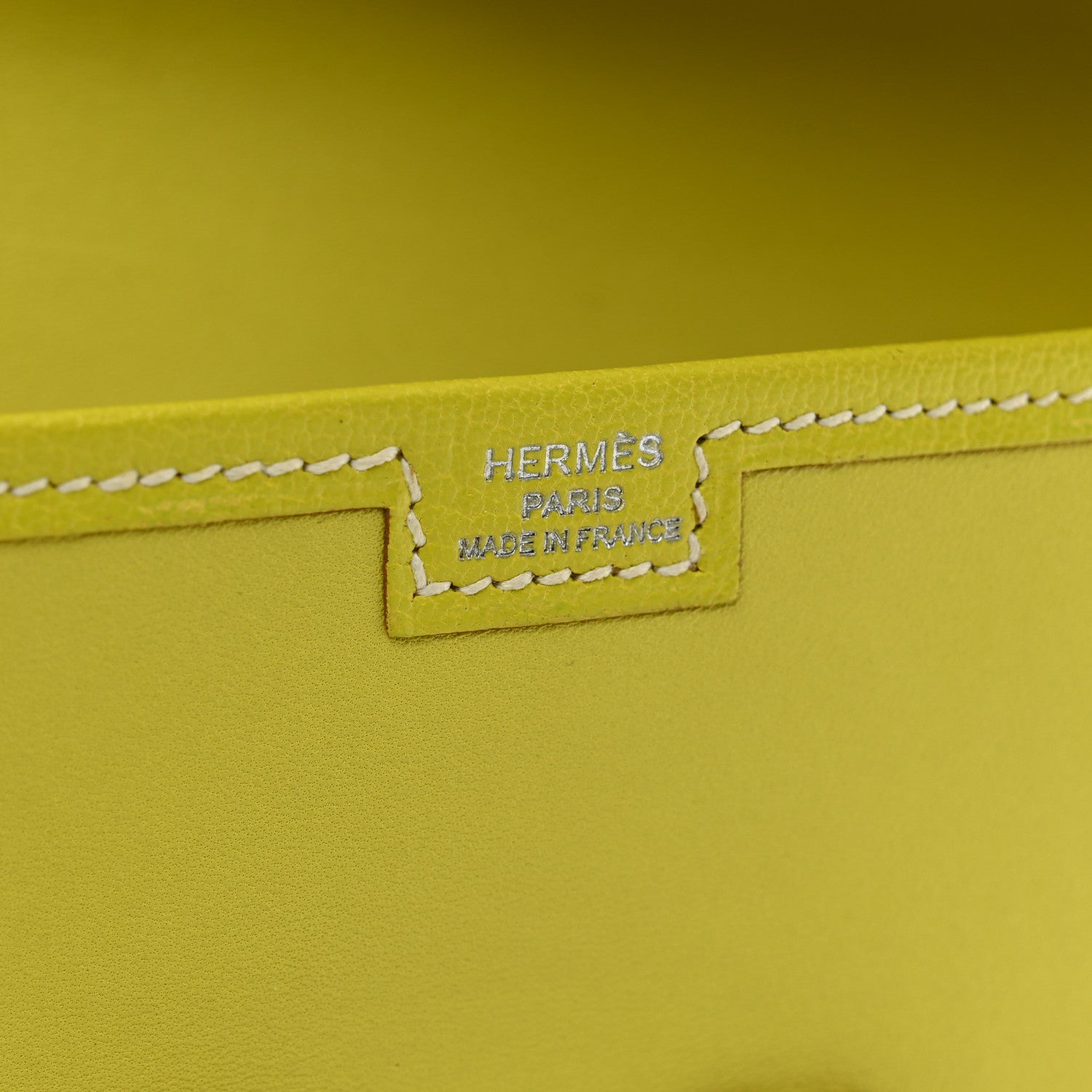 Hermes Swift Jige Elan Clutch Lime 7 of 7