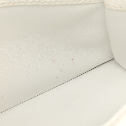Louis Vuitton Hanami Taurillon Capucines BB White Multicolor 11 of 14