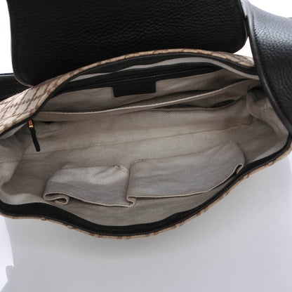 Gucci Diamante Cellarius Calfskin Medium 1973 Shoulder Bag Beige Ebony Cocoa 5 of 6