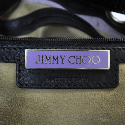Jimmy Choo Crushed Patent Leather Ramona Tote Black 8 of 9