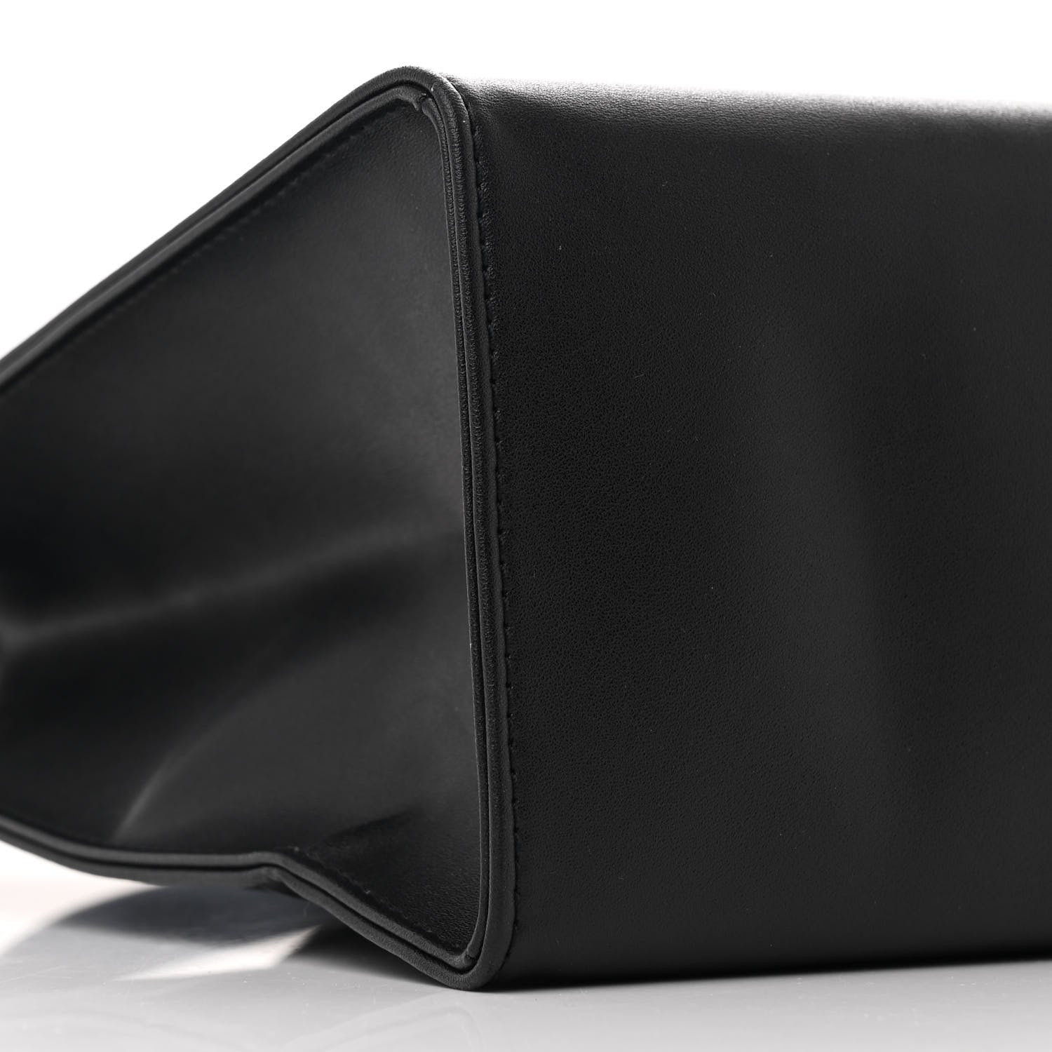 Telfar Vegan Leather Medium Shopping Bag Black 8 of 9