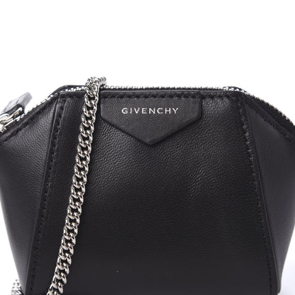 Givenchy Lambskin Baby Antigona with Chain Black 8 of 9