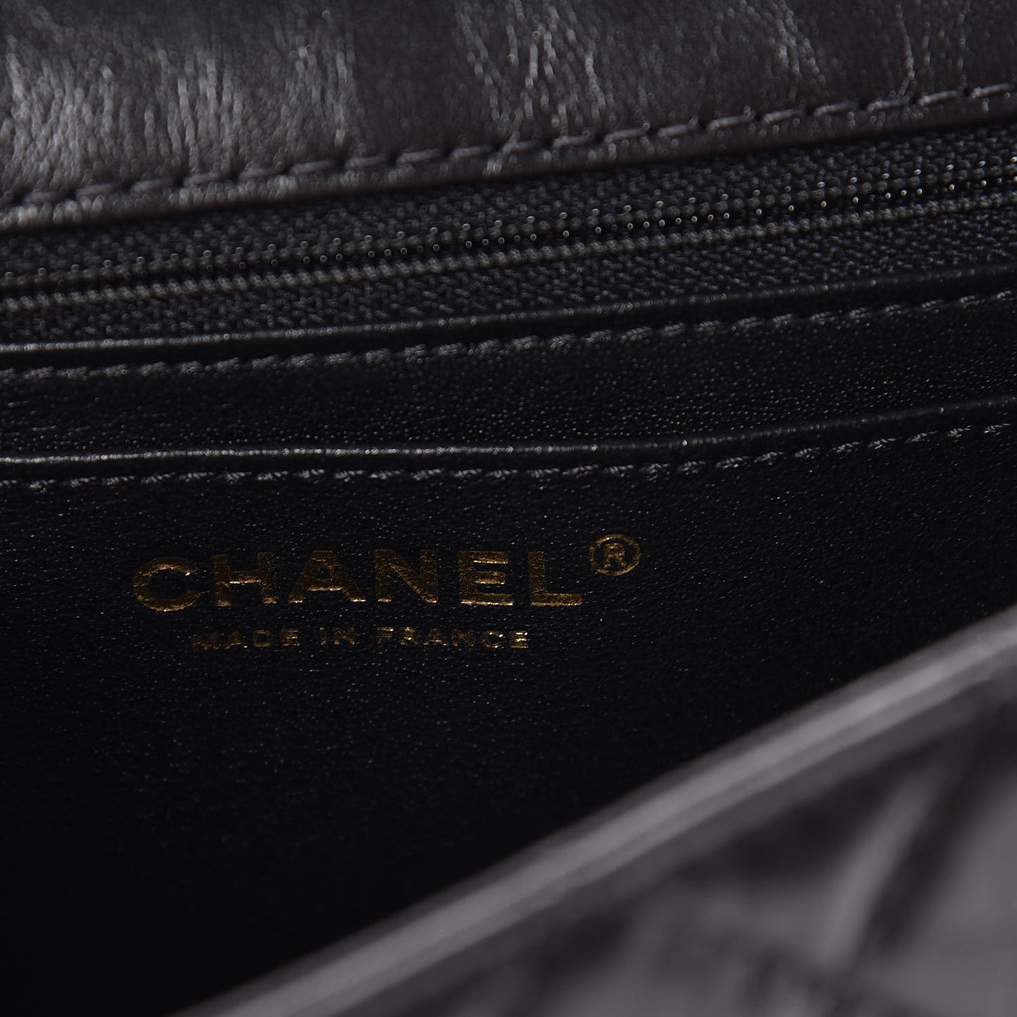 Aged Calfskin Quilted 2.55 Reissue Mini Flap Black