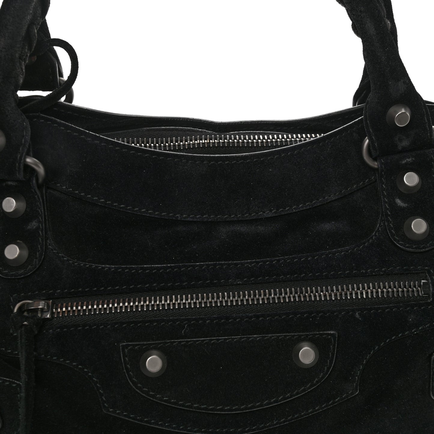 Baby Daim Suede Classic Hardware First Black