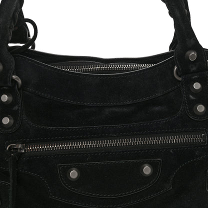 Balenciaga Baby Daim Suede Classic Hardware First Black 8 of 10