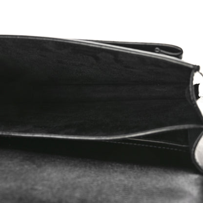 Saint Laurent Calfskin Medium Monogram Sunset Black 5 of 8