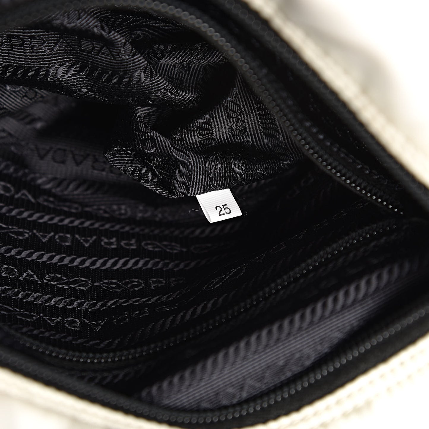 Nylon New Vela Studded Messenger White Fuoco