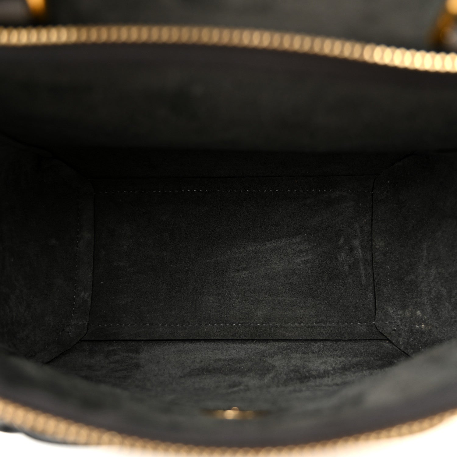 Celine Grained Calfskin Nano Belt Bag Grey 8 of 25