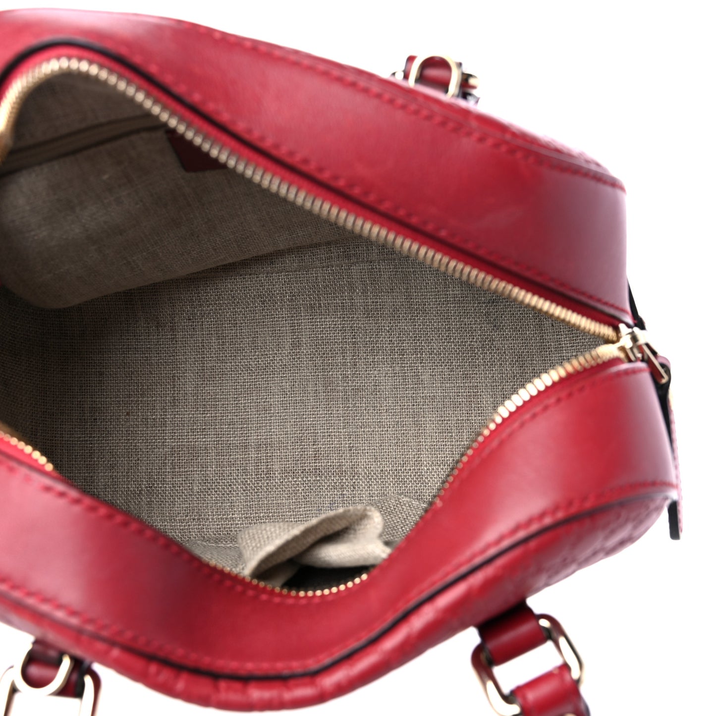 Microguccissima Small Crossbody Bag Rosso
