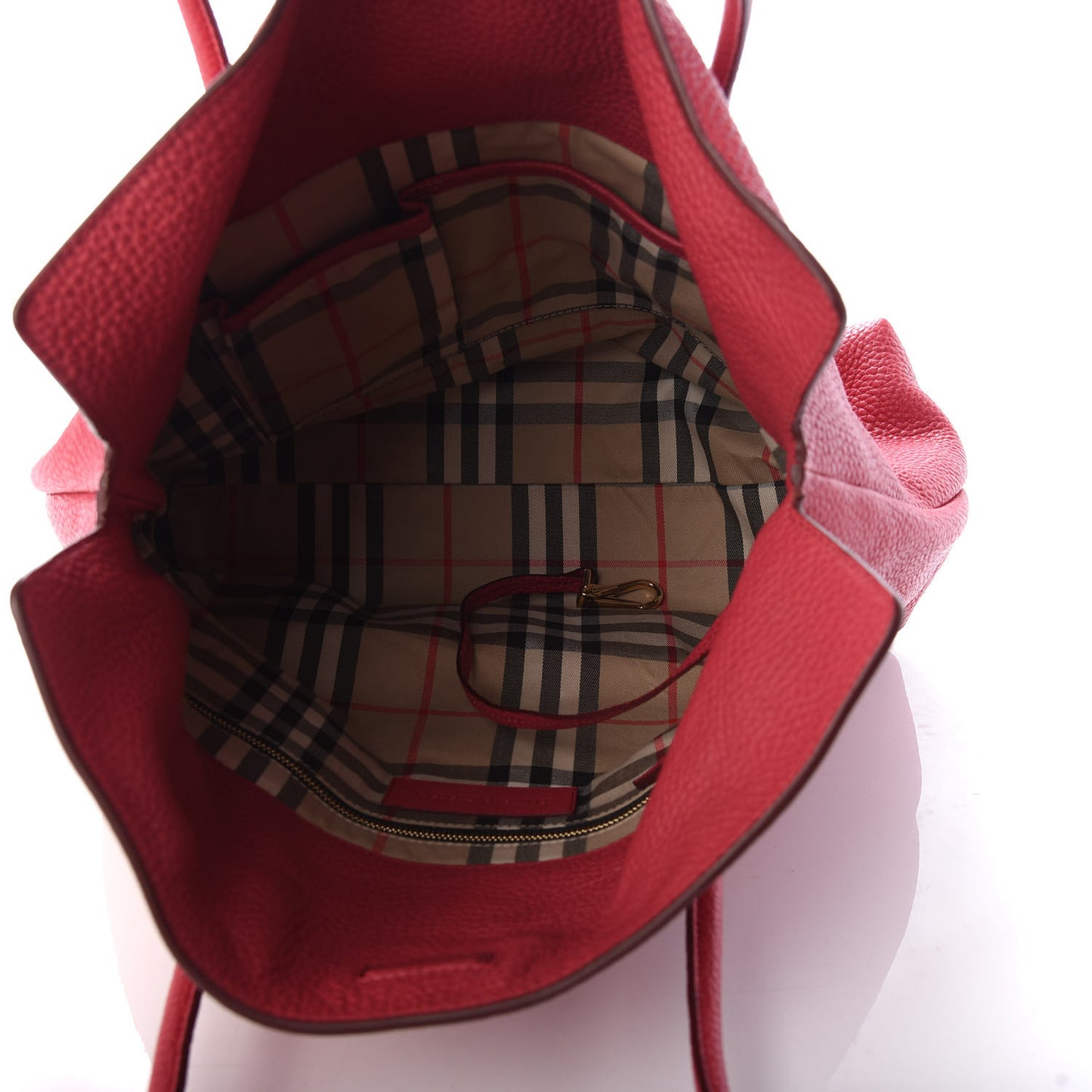Grainy Calfskin Medium Baynard Tote Pink Azalea