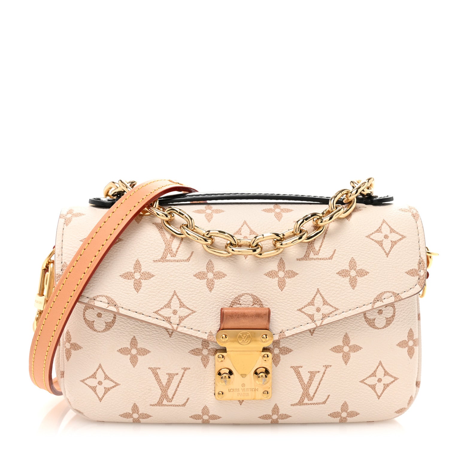 Louis Vuitton Monogram Dune Pochette Metis East West 1 of 10