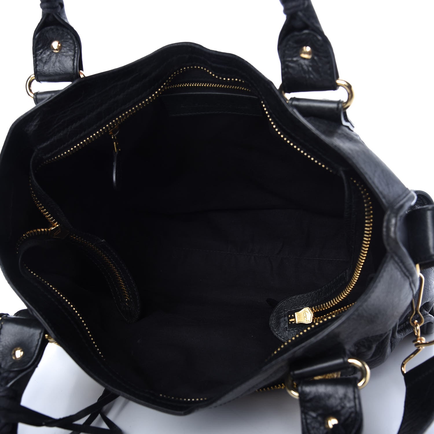 Balenciaga Agneau Giant 21 Gold Hardware City Black 5 of 10