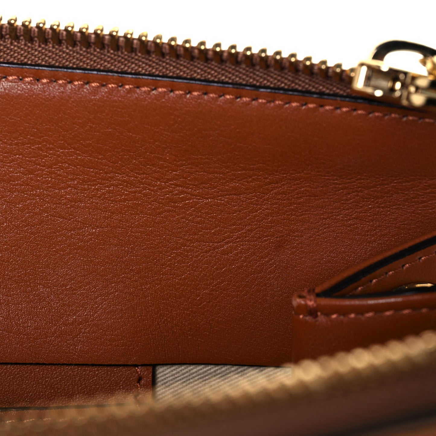 Patent Small Roy Bag Caramel