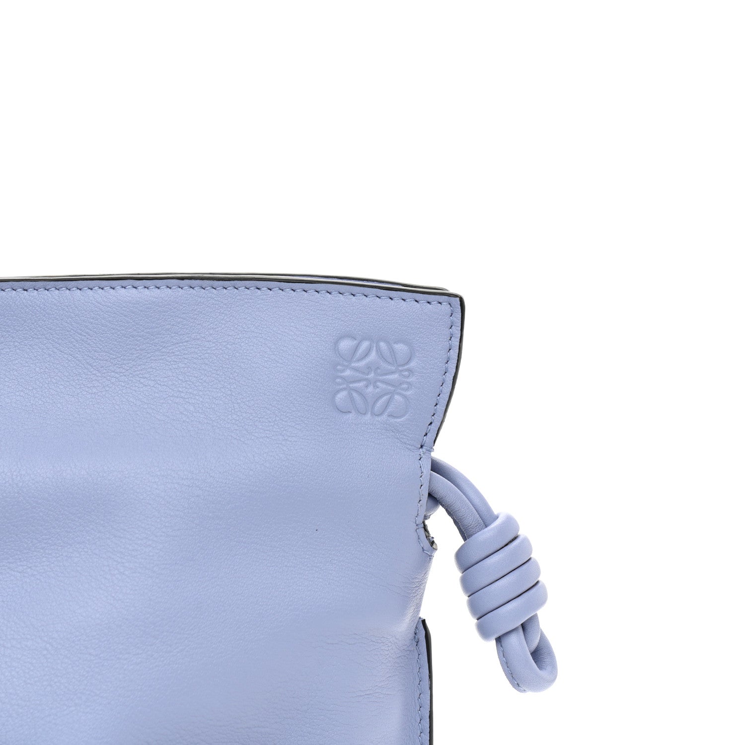 Loewe Calfskin Mini Flamenco Knot Bag Atlantic Blue 8 of 9