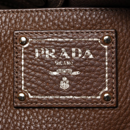 Prada Vitello Daino Hobo Bruciato 6 of 13