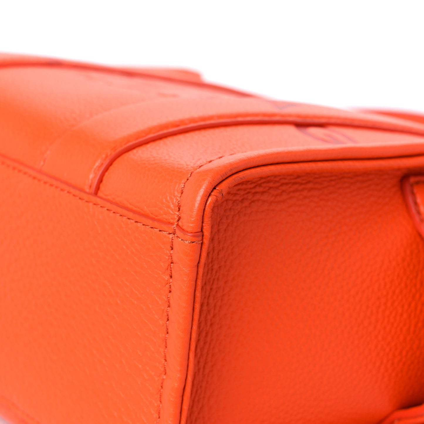 Grained Calfskin Small The Tote Bag Dragon Fire