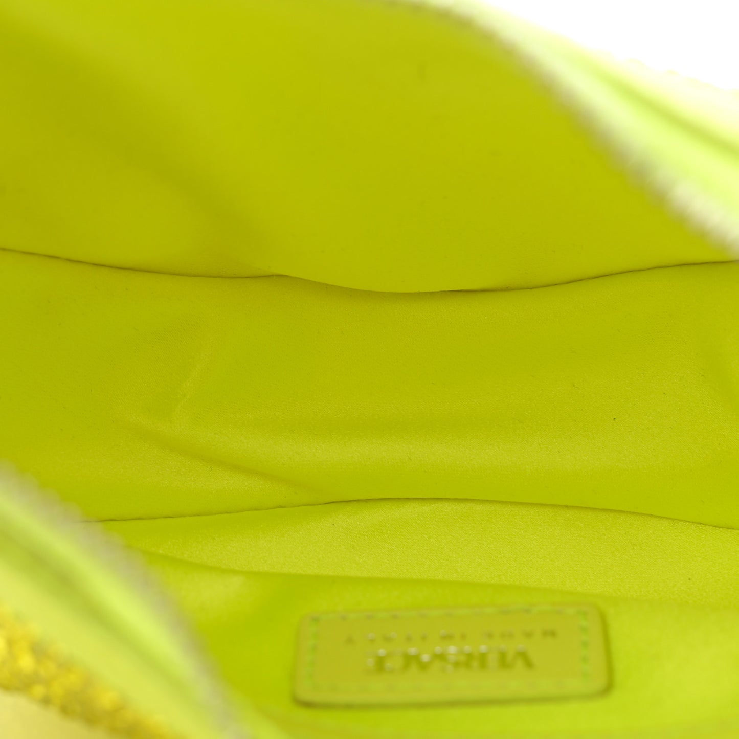 Crystal La Medusa Mini Repeat Hobo Tropical Yellow