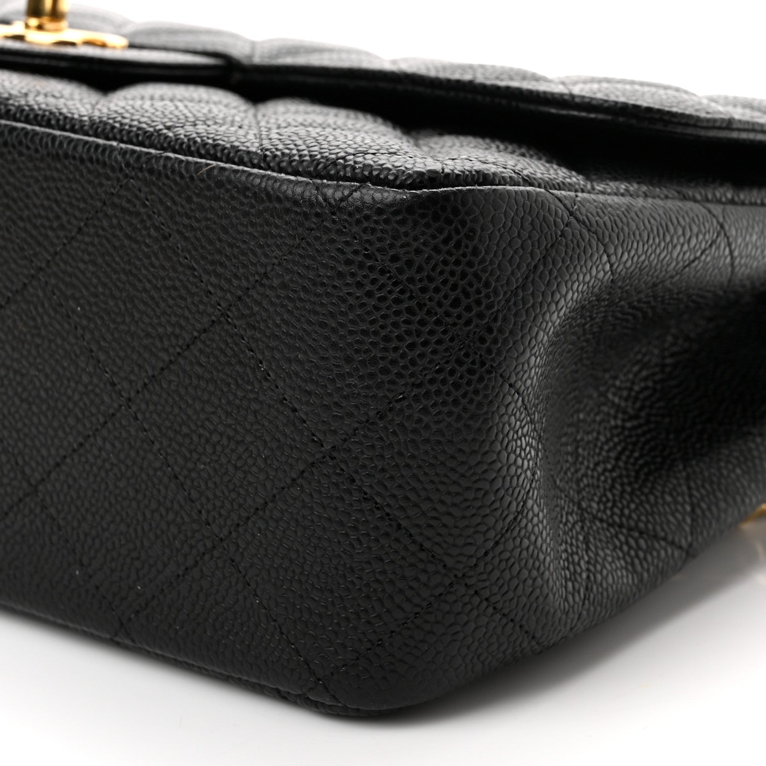 Chanel Caviar Quilted Jumbo Double Flap Black 10 of 10