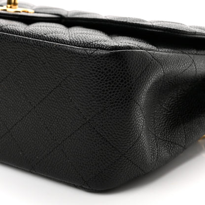 Chanel Caviar Quilted Jumbo Double Flap Black 10 of 10