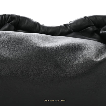 Mansur Gavriel Lambskin Cloud Clutch Black 7 of 12