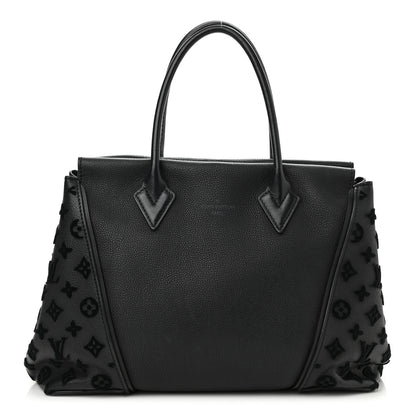 Louis Vuitton Veau Cachemire Tote W PM Black 1 of 10