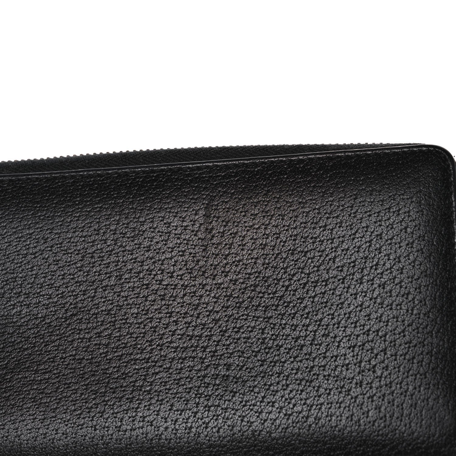 Gucci Dollar Calfskin GG Marmont Zip Around Wallet Black 11 of 12
