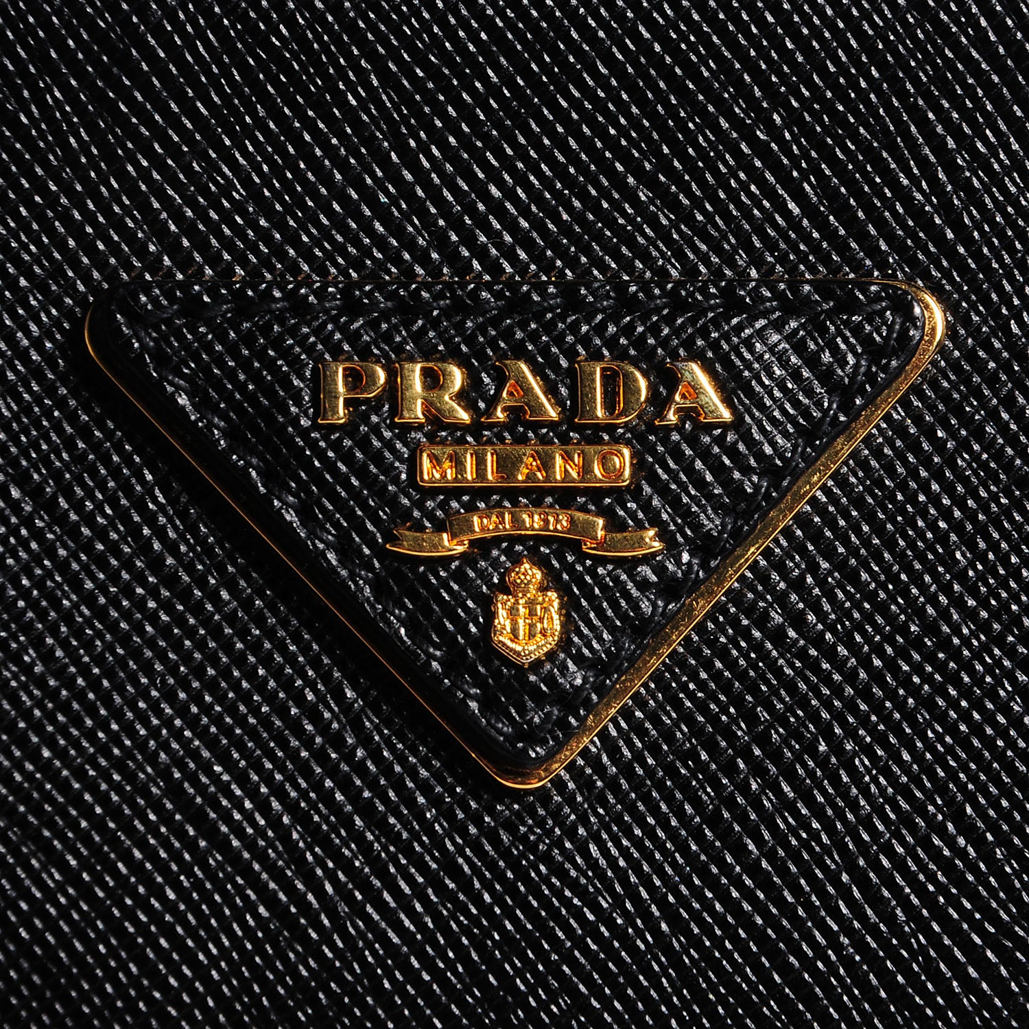 Prada Saffiano Lux Shoulder Bag Nero Black 8 of 12