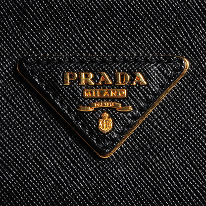 Prada Saffiano Lux Shoulder Bag Nero Black 8 of 12