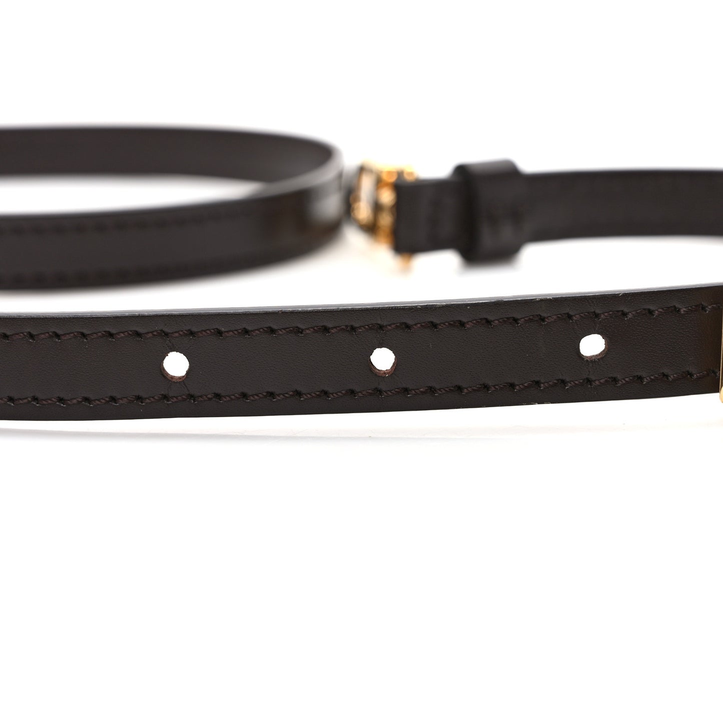 Calfskin 16mm Adjustable Shoulder Strap Ebene