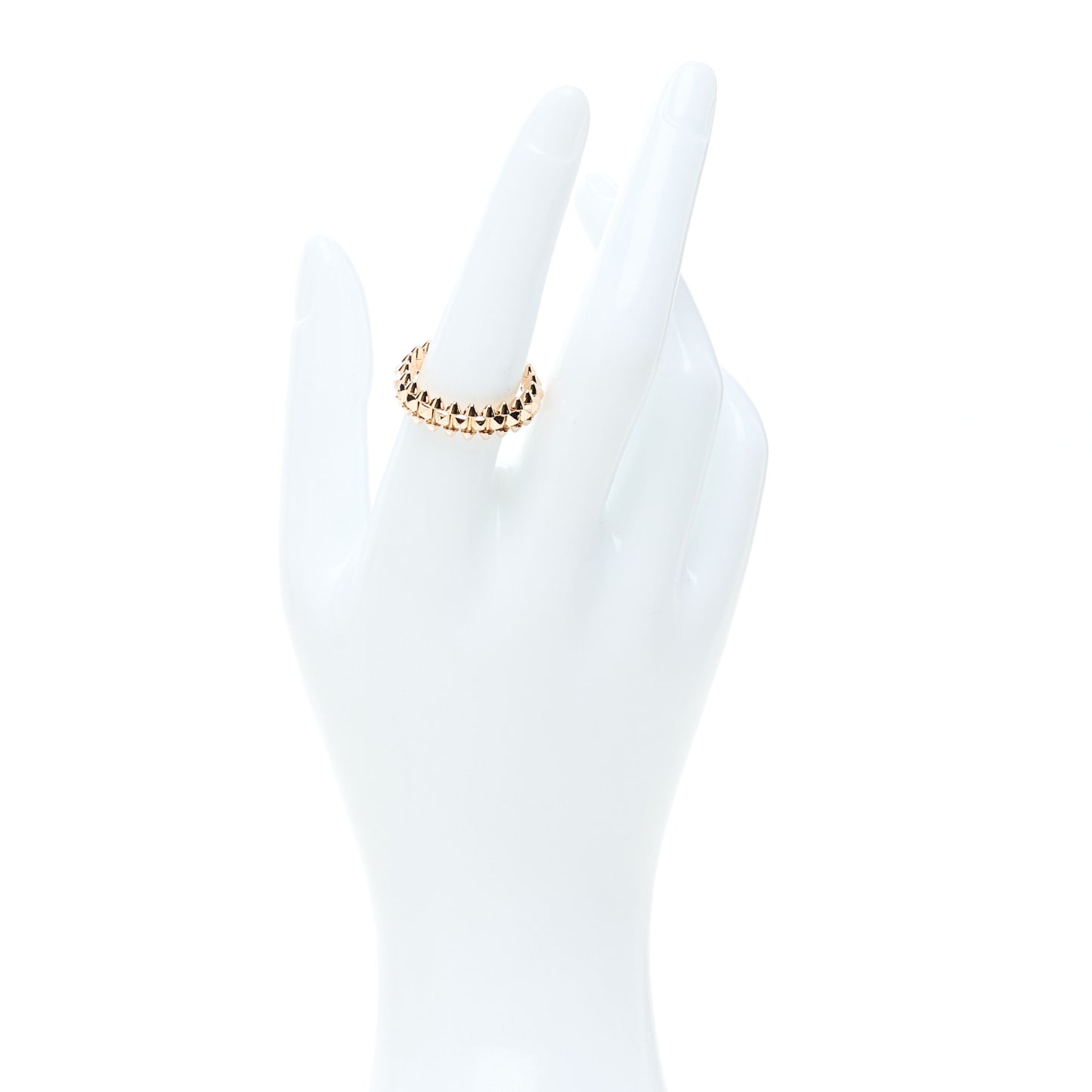 18K Pink Gold SM Clash De Cartier Ring 55 7.25