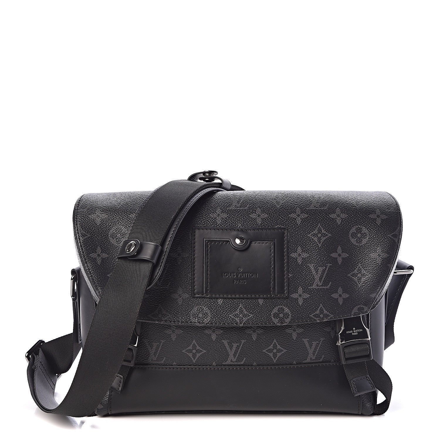 Louis Vuitton Monogram Eclipse Voyager PM Messenger 1 of 9