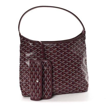 Goyard Goyardine Boheme Hobo Burgundy 3 of 11