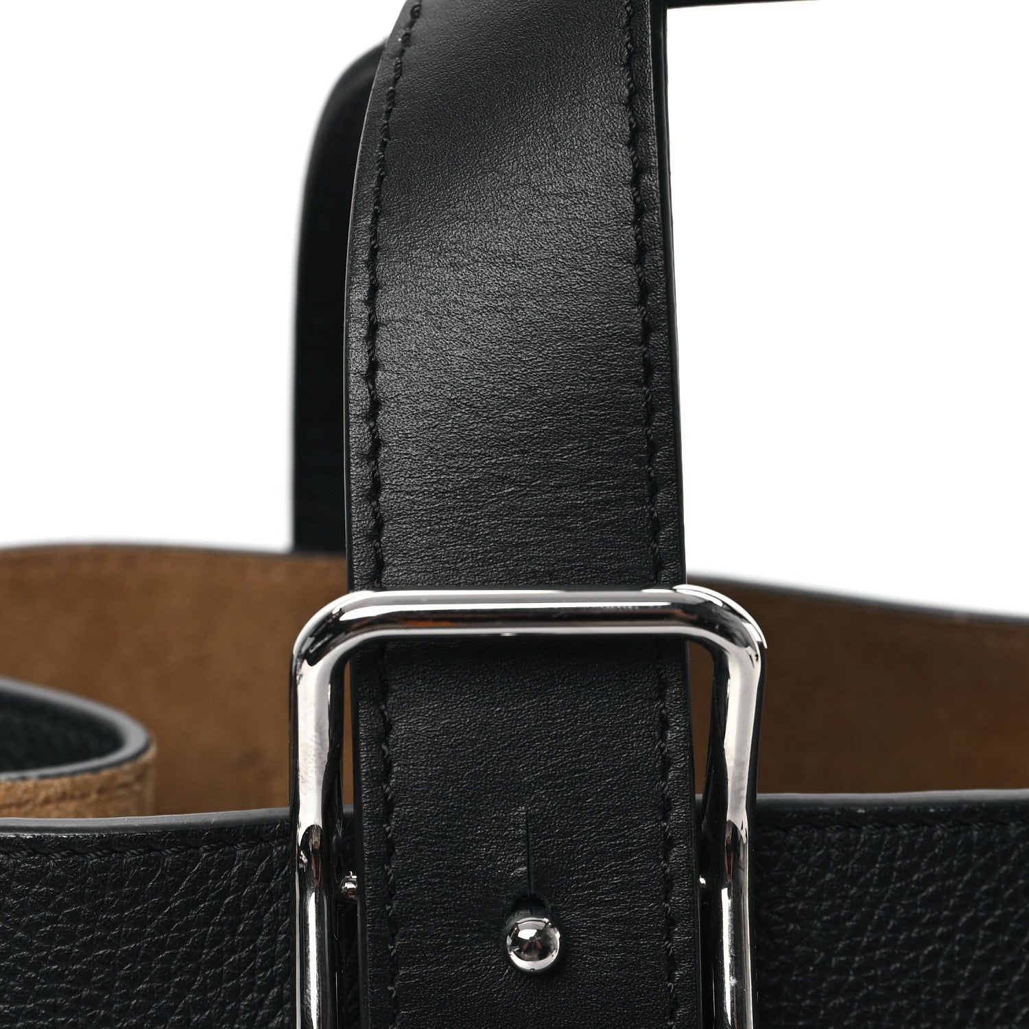 Loewe Soft Grained Calfskin Buckle Zip Tote Black 10 of 10