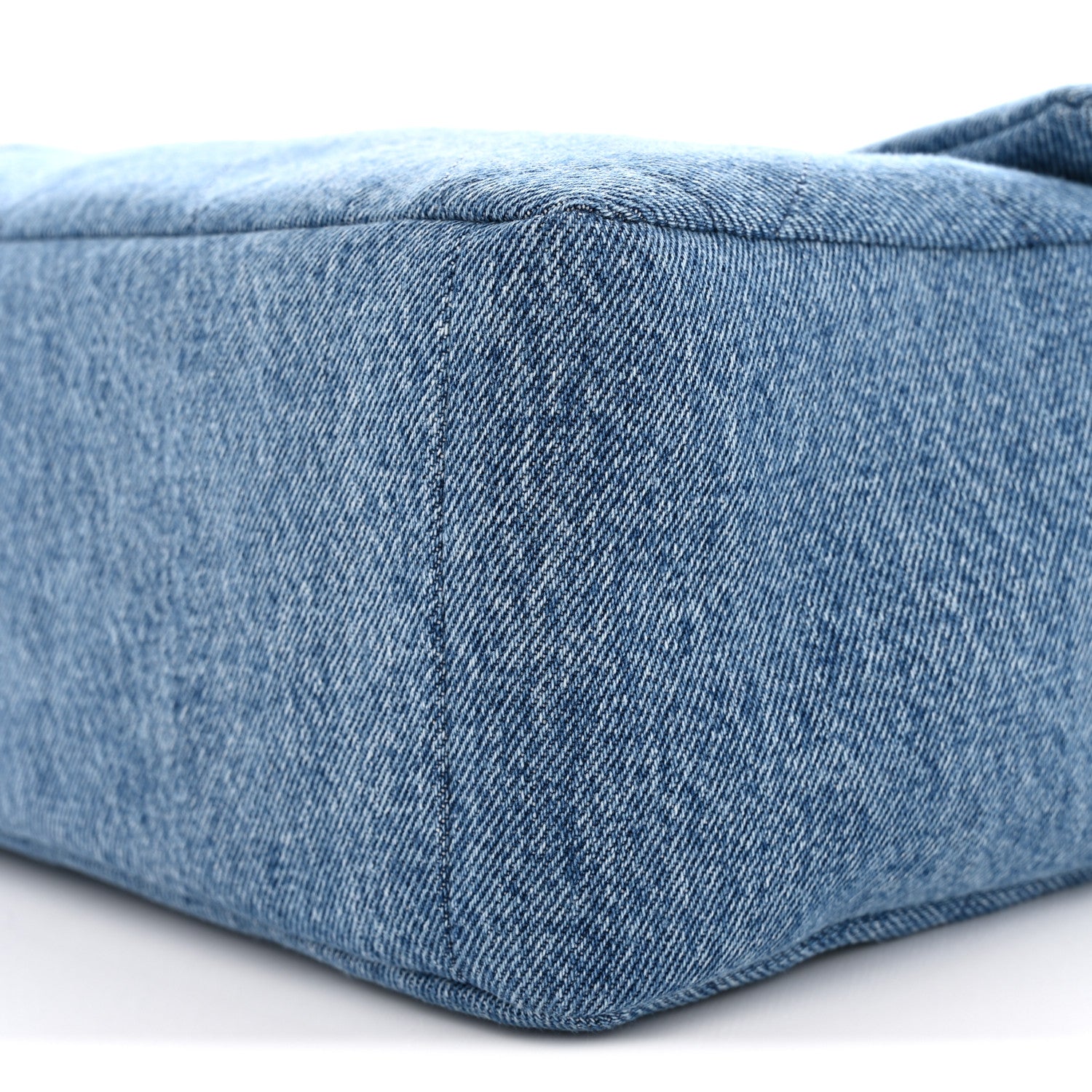 Chanel Denim Souplissimo Maxi Flap Blue 10 of 11