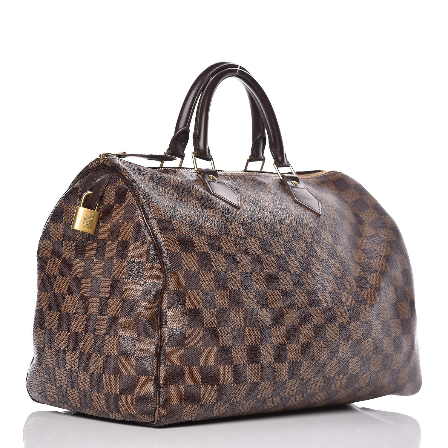 Louis Vuitton Damier Ebene Speedy 35 3 of 21