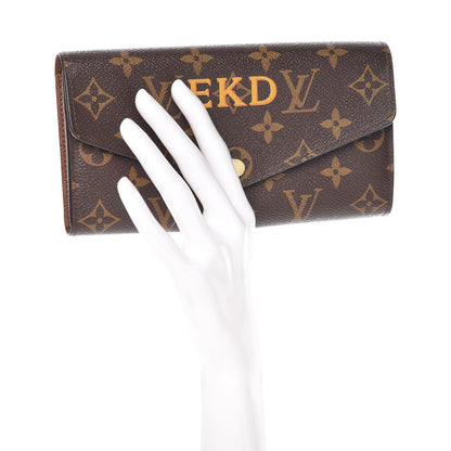 Louis Vuitton Monogram My LV Heritage Sarah Wallet NM Yellow Moutarde 2 of 9
