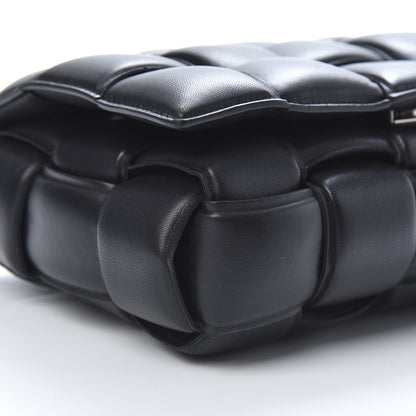 Bottega Veneta Nappa Maxi Intreccio Padded Cassette Crossbody Bag Black 8 of 9