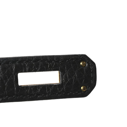 Hermes Togo Kelly Retourne 32 Black 6 of 9