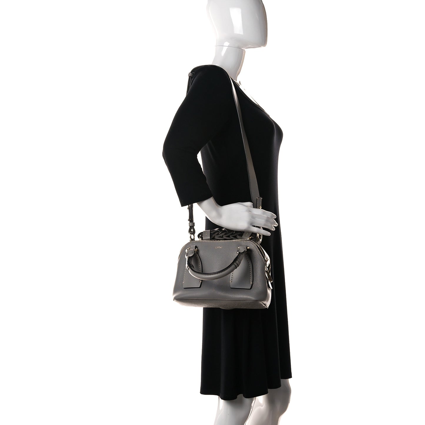 Calfskin Small Daria Stormy Grey