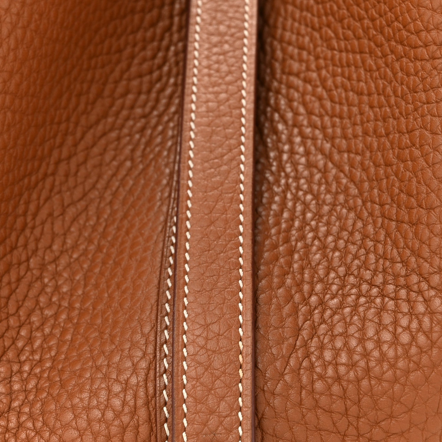 Hermes Taurillon Clemence Picotin Lock 22 MM Gold 8 of 12