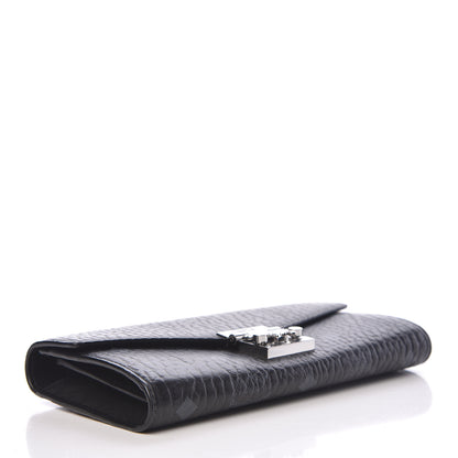 MCM Visetos Large Patricia Wallet On Chain Black 4 of 10