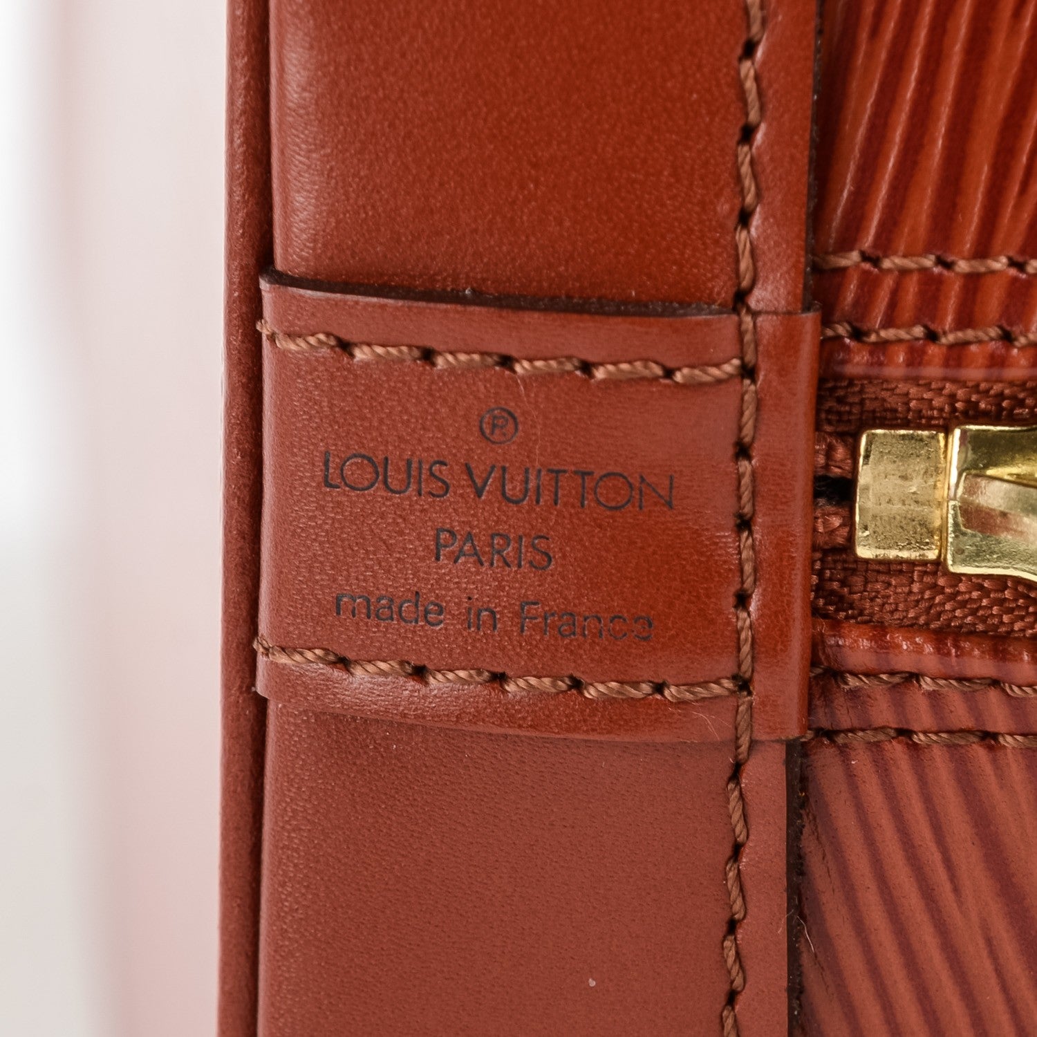 Louis Vuitton Epi Alma PM Kenyan Fawn 5 of 7