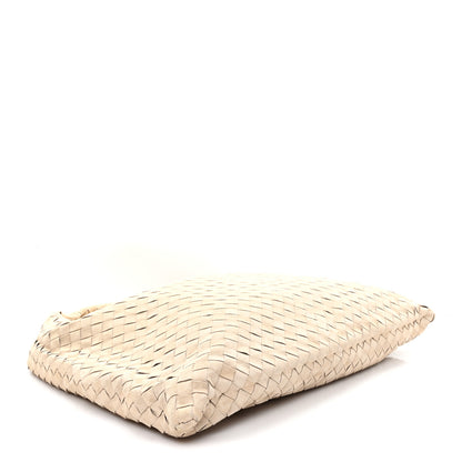 Bottega Veneta Suede Intrecciato Large Hop Ecru 4 of 12