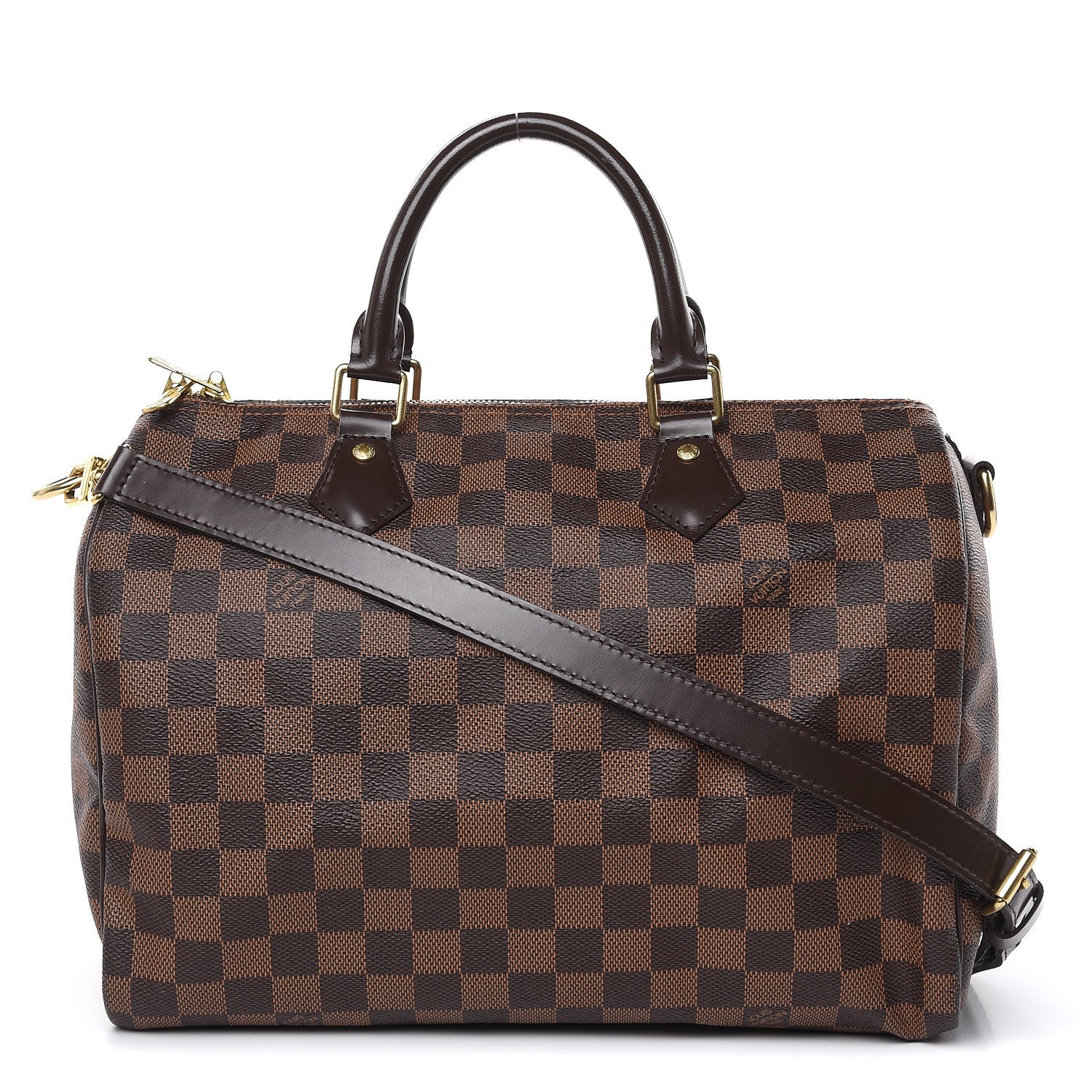 Louis Vuitton Damier Ebene Speedy Bandouliere 30 1 of 19